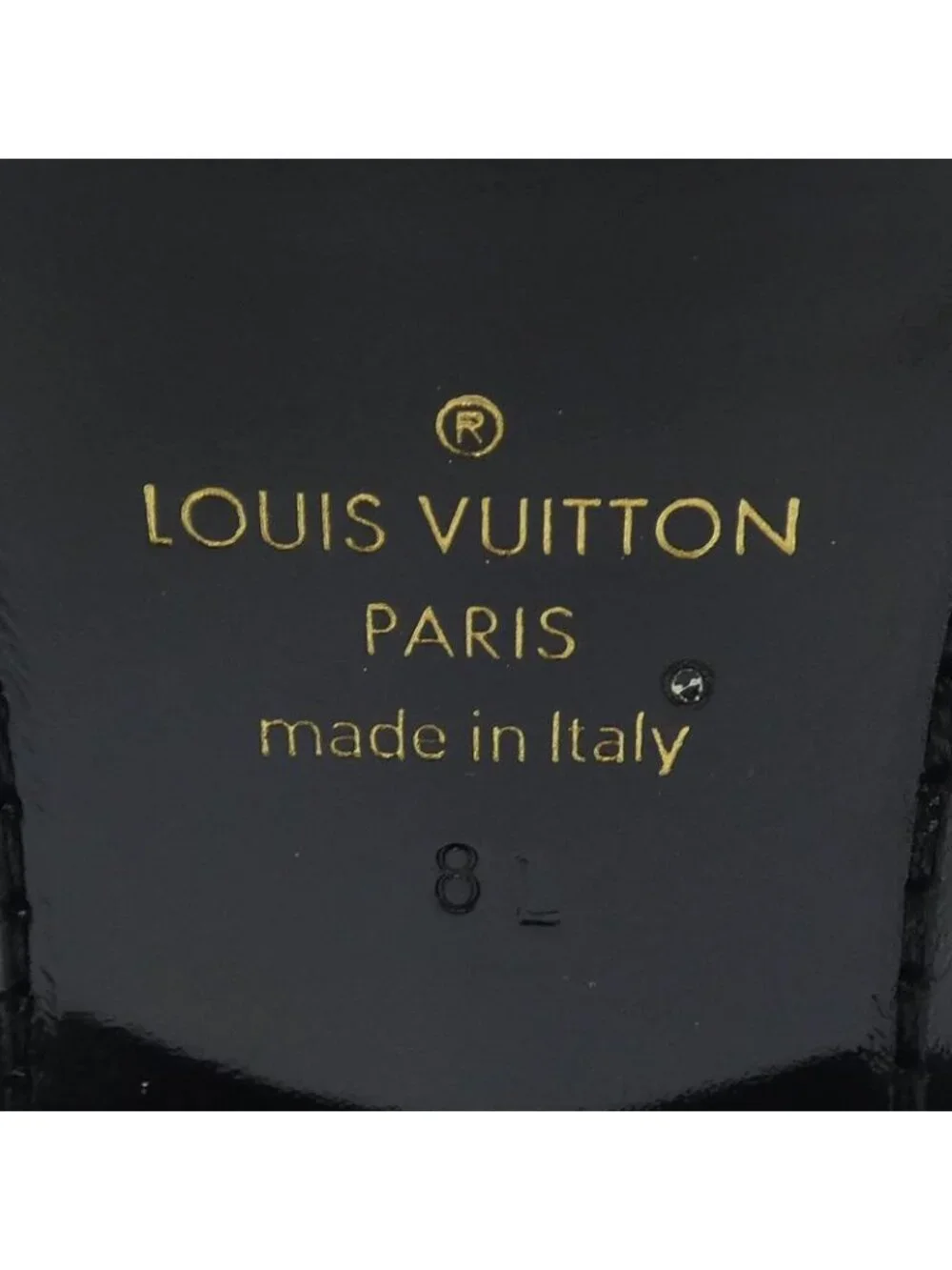 Louis Vuitton Auteuil Shoes Black 8 - Picture 8 of 8